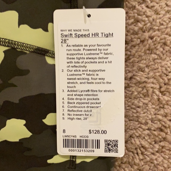 NWT Camo Swift Speed HR Tight 28” - Picture 2 of 4